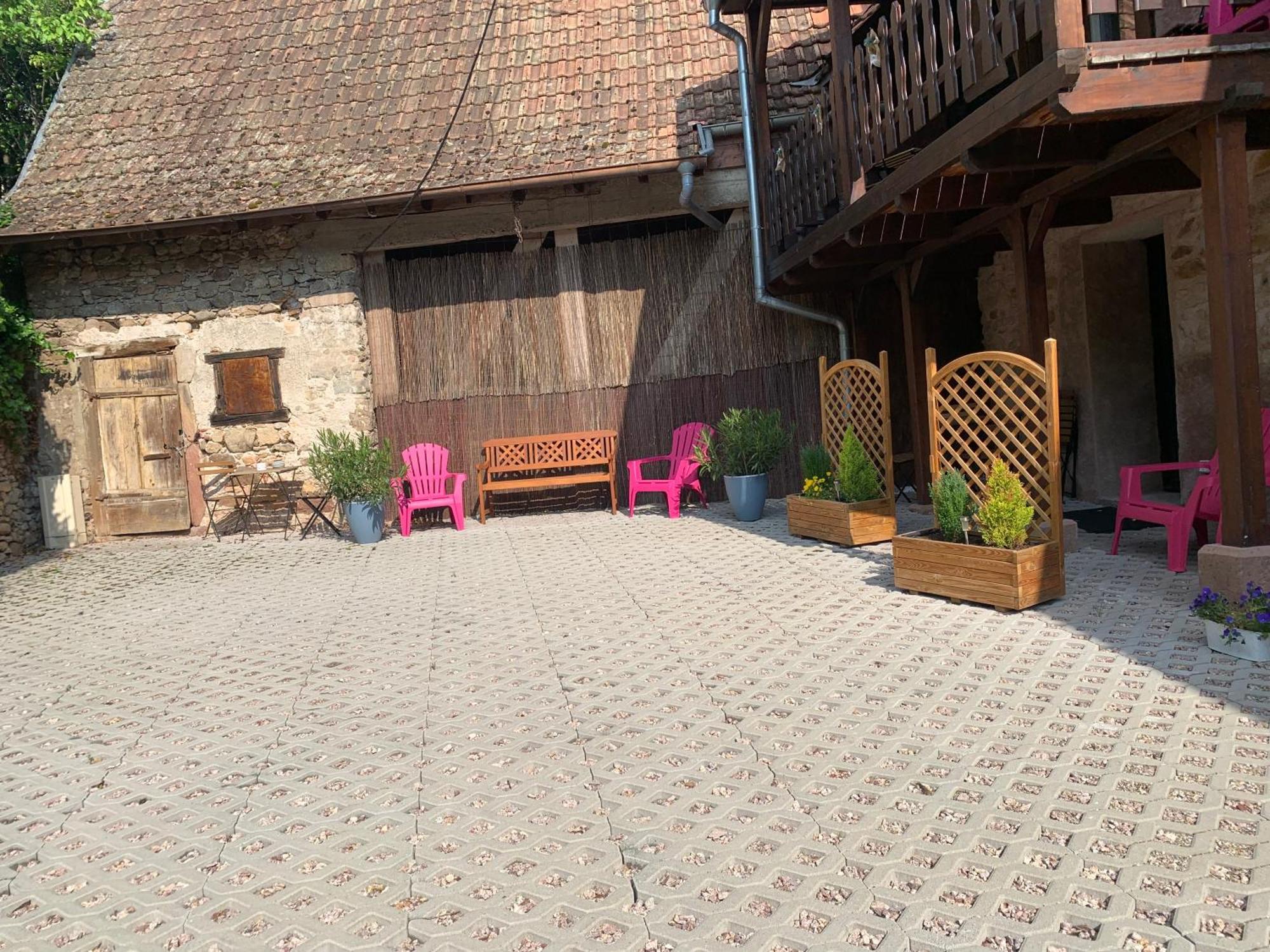 Ferienwohnung Doux Refuge Avec Terrasse Parking Gratuit Beblenheim Exterior foto