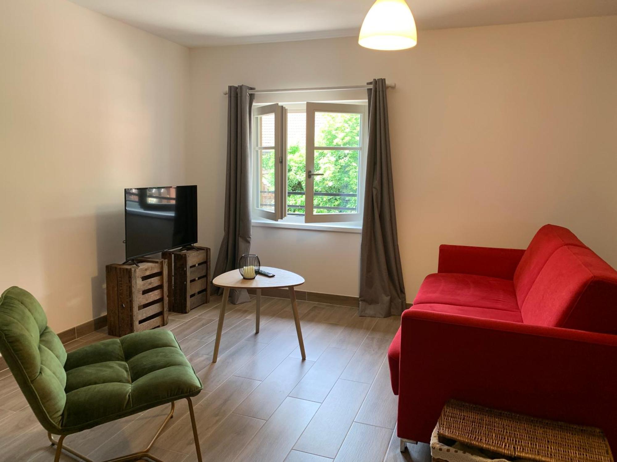 Ferienwohnung Doux Refuge Avec Terrasse Parking Gratuit Beblenheim Exterior foto